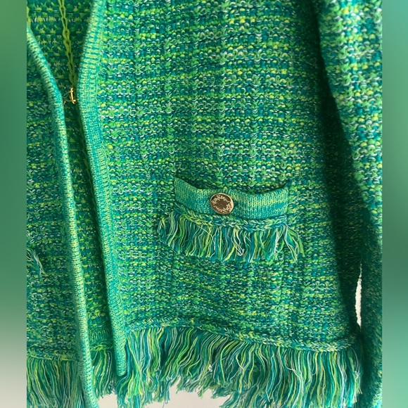 Lilly Pulitzer Simora fringe cardigan - Picture 4 of 4